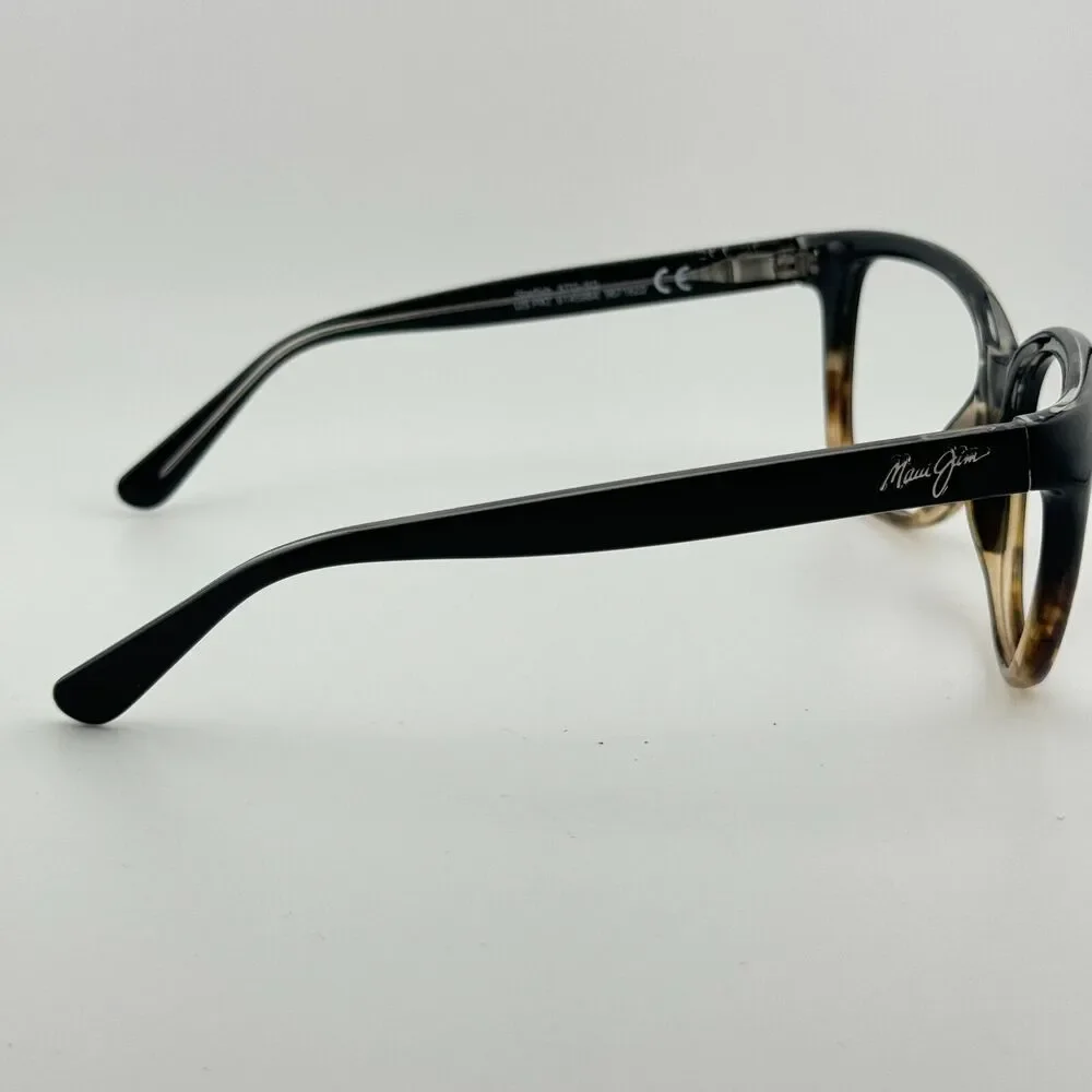 Maui Jim Italy Starfish MJ744-02T 55-16-145 Black Plastic Sunglasses Frame 12780